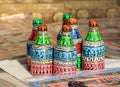 Chinese wooden bottles