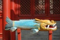 Chinese wooden buddhist fish