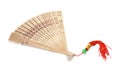 Chinese wooden folding fan Royalty Free Stock Photo