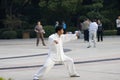 Chinese wushu-taiji