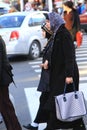 Chinese Xinjiang people on the street