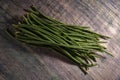 Chinese yard-long long beans bundle Royalty Free Stock Photo