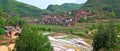 Chinese Yi village in Yunnan Province