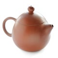 Chinese Yixing clay tea pot Royalty Free Stock Photo