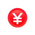 Chinese yuan vector symbol