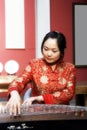 Chinese zither . Royalty Free Stock Photo