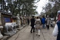 Chinese Zodiac Animal Statues in Haedong Yonggungsa temple for korean people foreign travelers travel visit and respect praying