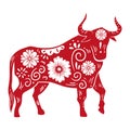 chinese zodiac bull animal