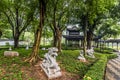 Chinese Zodiac garden statues Kowloon Walled City Park Hong Kong Royalty Free Stock Photo