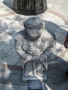 Chinese Zodiac, stone monkey statue at Seoul