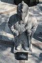 Chinese Zodiac, stone Rooster statue at Seoul