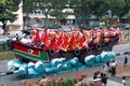 Chingay Floats going to our neighborhood - Serangoon Avenue 3