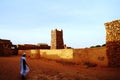 Chinguetti mosque, Mauritania Royalty Free Stock Photo