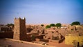 Chinguetti mosque , one of the symbols of Mauritania