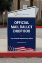 Mail ballot Drop Box