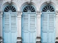 Chino Portuguese style architecture Royalty Free Stock Photo