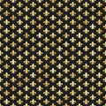 Fleur De Lis Seamless Pattern Royalty Free Stock Photo