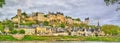 Chinon castle above the Vienne river in France Royalty Free Stock Photo