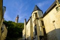 Chinon village, Indre-et-Loire, Loire Valley Royalty Free Stock Photo