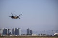 Chinook helicopter demonstration flight. Filmed at Tekno fest 2019 festival