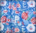 Chintz flowers wallpaper texture