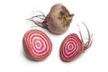 Chioggia beets Royalty Free Stock Photo