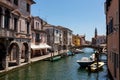 Chioggia - Church of Saint James Apostle with view of canal Vena nestled in charming town of Chioggia