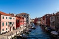 Chioggia - Scenic view of peaceful canal Vena nestled in charming town of Chioggia, Venetian, Veneto Royalty Free Stock Photo