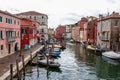 Chioggia - Scenic view of peaceful canal Vena nestled in charming town of Chioggia, Venetian, Veneto Royalty Free Stock Photo