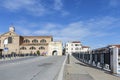 Chioggia, Venice, Italy, Europe . Historic center of Chioggia. Old town of Chioggia in italy