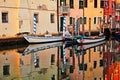 Chioggia, Venice, Italy: waterway in the old town