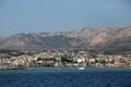 Chios Island harbour, in Greece