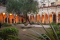 Cloister of San Francesco. Sorrento. Naples. Italy Royalty Free Stock Photo