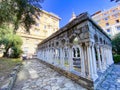 Chiostro di Sant`Andrea monastery ruins, Genova, Italy