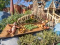 Chip and Dale's Tree House at the Toontown section of the Disneyland Park Royalty Free Stock Photo