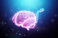A chip implanted in the brain, neurotechnology, a microprocessor connected electrically to human neurons. Neural networks,