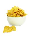 Chip snack tortilla mexicana food unhealthy Royalty Free Stock Photo