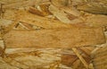 Chipboard Texture Background, Light Brown OSB Panel Pattern, Pressed Glued Wood Chips Backdrop