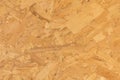 Chipboard yellow osb surface pressed wood pattern texture particleboard background construction material