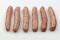 Chipolata sausages Royalty Free Stock Photo