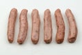 Chipolata sausages Royalty Free Stock Photo