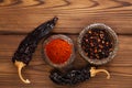 Chipotle - jalapeno smoked chili Royalty Free Stock Photo