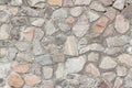 Chipped Stone Wall Background Royalty Free Stock Photo