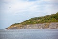 The Chippel Bay and cliffs of Liassic rocks. West Dorset. England