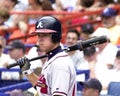 Chipper Jones, Atlanta Braves. Royalty Free Stock Photo