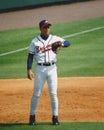 Chipper Jones, Atlanta Braves 3B. Royalty Free Stock Photo