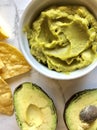 Chips and guacamole