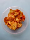 chips melinjo sambal balado