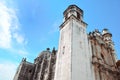 Chirch in Campeche City in Mexico Royalty Free Stock Photo
