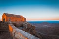 Chirch on top of Mount Moses at Sinai desert Egypt Royalty Free Stock Photo